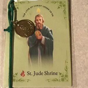 St Jude wristband medal with prayer card